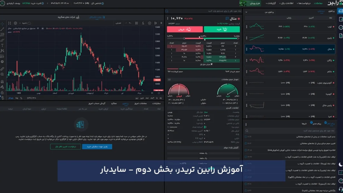 آموزش رابین تریدر - صفحه اصلی (س